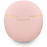 Guess Gold Line Triangle Logo TWS Earphone with Charging Case Pink - GUTWSA15HETP