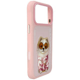 Nimmy Glass Cool Dog Case with MagSafe for iPhone 17 Pro 6.3" Pink - N-YJ-IP17-PRO-031
