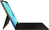 Samsung Galaxy Tab S10 Plus FE 13.1" Book Cover British Keyboard AI Key Black - EF-DX625BBEGGB