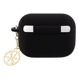 Guess 4G Charm Silicone Case for Airpods Pro 2 Black - GUAP2LSC4EK