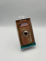 Nimmy Big Eye Cute Pet Siamese Cat Face Case with Detachable MagSafe Grip for iPhone 17 Air 6.5" Brown Orange - N-XDY-CXZJZH-IP17-AIR-026