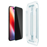 Spigen Glastr EZ Fit Privacy Film Screen Protector 2 Pack for iPhone 17 Air 6.5" - AGL09862