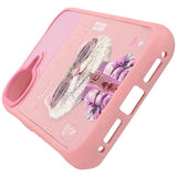 Nimmy Cool & Cute 2.0 White Rich & Beauty Cat Case with MagSafe for iPhone 17 6.3" Pink - N-KMLL-IP17-04