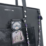 Nimmy Magnetic Fashion Series Combo Black Cat Tote Bag Black - N-CXMX-TTBZH-03