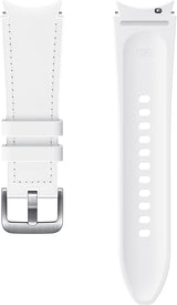 Samsung Galaxy Watch 4/5/5 Pro Hybrid Leather Band 20mm S/M White - ET-SHR88SWEGEU