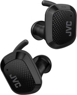 JVC AE Wireless Sport Bluetooth Headphones Black - HA-AE5T-B-U