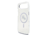 Karl Lagerfeld IML Karl & Choupette Head Metal Frame Case with MagSafe for iPhone 17 Air 6.5" Clear - KLHMP17MHLSKCH