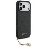 Guess 4G Charms Case for iPhone 17 Pro Max 6.9" Tone on Tone Grey - GUHMP17XGF4GCK