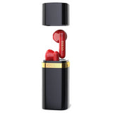 Guess Lipstick Shape True Wireless Earbuds with Charging Case Black - GUTWST1LPSREK