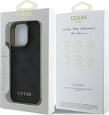 Guess 4G Charms Collection Case for iPhone 16 Pro 6.3" Black - GUHCP16LGF4GGR