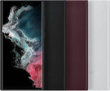 Samsung Galaxy S22 Ultra Leather Cover Burgundy - EF-VS908LEEGWW