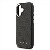 Guess 4G Classic Logo Case with MagSafe for iPhone 17 6.3" Black - GUHMP17SP4GSSMCK