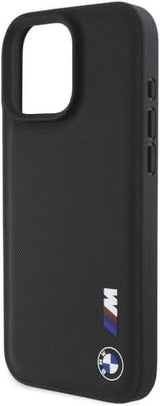 BMW Smooth Rubber Logo Case for iPhone 16 Pro Max 6.9" Black - BMHCP16X23PUSRK