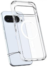 Spigen Ultra Hybrid Case with Pixelsnap for Google Pixel 10 Pro XL 6.8" Clear White - ACS09725