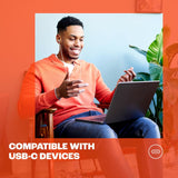 JBL Harman Tune 310C In Ear USB C Headphones White - JBLT310CWHT