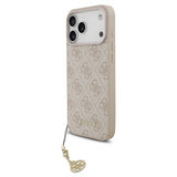 Guess 4G Charms Case for iPhone 17 Pro Max 6.9" Tone on Tone Pink - GUHMP17XGF4GCP