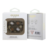 Guess 4G Peony Charm Case for Airpods Pro 2 Brown - GUAP2P4RPEW