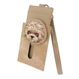 Nimmy Big Eye Cute Pet Teddy Face Card Sleeve Holder Brown - N-XDY-KT-014