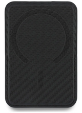 BMW M Carbon Metal Logo Magnetic Card Holder with Stand Black - BMOWMCS26PCILK