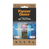 Panzer Glass Ultra Wide Fit Anti Blue Light Screen Protection for iphone 14 Pro Max 6.7" - 2794