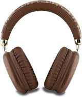 Guess GCube Metallic Script Logo On Ear Wireless Headphone Brown - GUBHK1GCTCSW