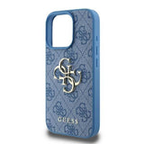 Guess 4G Big Logo Case for iPhone 16 Pro 6.3" Blue - GUHCP16L4GMGBL