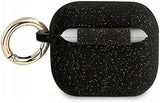Guess Silicone Glitter Case for Airpods 3 Black - GUA3SGGEK