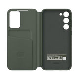 Samsung Galaxy S23 Plus Smart View Wallet Case Khaki - EF-ZS916CGEGWW