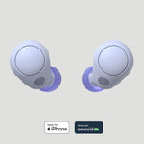 Sony WF-C700N Wireless Bluetooth Noise Cancelling Earbuds Lavender - WF-C700N/VZ