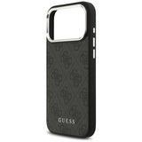 Guess 4G Classic Logo Case with MagSafe for iPhone 17 Pro Max 6.9" Black - GUHMP17XP4GSSMCK