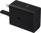 Samsung 60W USB C Super Fast Charger without Cable Black UK Plug - EP-T6010NBEGGB