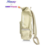 Nimmy Glasses Cool Cat Laptop Backpack Khaki - N-KM-DNBB-05