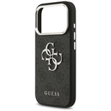 Guess Big 4G Classic Logo Case for iPhone 17 Pro Max 6.9" Black - GUHCP17XP4G4SMCK
