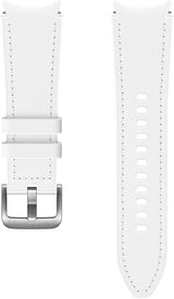 Samsung Galaxy Watch 4/5/5 Pro Hybrid Leather Band 20mm S/M White - ET-SHR88SWEGEU