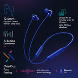 OnePlus Bullets Wireless Z2 In Ear NeckBand Beam Blue - 5481107691
