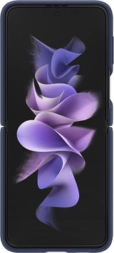 Samsung Galaxy Z Flip 3 Silicone Cover with Ring Navy - EF-PF711TNEGWW