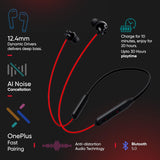 OnePlus Bullets Wireless Z2 In Ear Neckband Acoustic Red - 5481107693