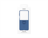 Samsung Galaxy Z Flip 7 6.9" Silicone Case with Ring Blue - EF-PF766TNEGWW
