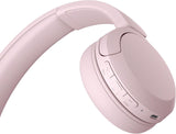 Sony WH-CH520 Over Ear Wireless Bluetooth Headphones Pink - WHCH520P.CE7