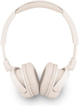 Guess Script Metal Logo On Ear Wireless Headphone Beige - GUBHV6SCE