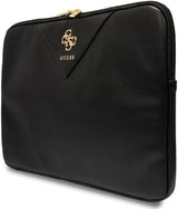 Guess Triangle 4G Laptop Sleeve for 16" MacBook Black - GUCS16ZPGSTEGK