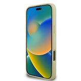 Guess Fixed Glitter Big 4G Logo Case for iPhone 16 Pro 6.3" Gold - GUHCP16LHG4SGD