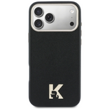 Karl Lagerfeld Karl Head Logo Case with MagSafe for iPhone 17 Pro Max 6.9" Black - KLHMP17X5PGFKHGK