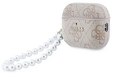 Guess 4G Classic Logo Case with Pearl Strap for Airpods Pro 3 Pink - GUAP3P4E4PSP