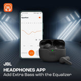 JBL Harman Wave Beam TWS Wireless In Ear Headphones Black - JBLWBEAMBLK