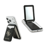 Guess 4G Big Metal Logo Magnetic Card Holder with Stand and Mirror Black - GUWMSMIP4GK