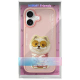 Nimmy Glass Cool Dog Case with MagSafe for iPhone 17 6.3" Pink - N-YJ-IP17-031