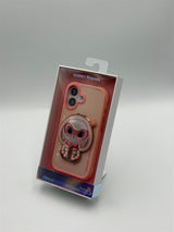 Nimmy Cool & Cute 2.0 Rabbit Case with MagSafe Stand for iPhone 17 6.3" Pink - N-YJKM-CXZJZH-IP17-08