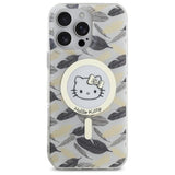 Hello Kitty IML Golden Leaves Case with MagSafe for iPhone 16 Pro Max 6.9" White - HKHMP16XHGLEH