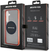 Mercedes AMG Bicolor Transparent Hard Case with MagSafe for Samsung Galaxy S24 6.2" Black - AMHMS24S23HBCK
